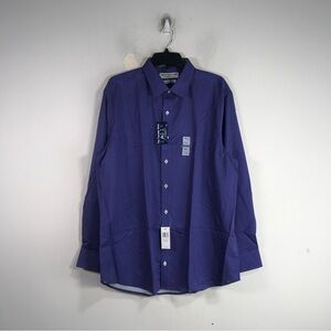 Nick Graham The Traveler Stretch Modern Fit, Men's Size L - XL - Navy